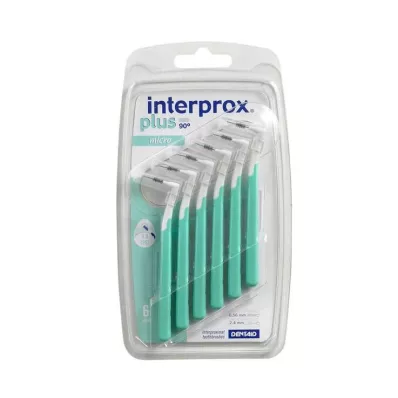 INTERPROX mais escova interdental micro verde, 6 peças INTERPROX mais escova interdental micro verde, 6 peças
