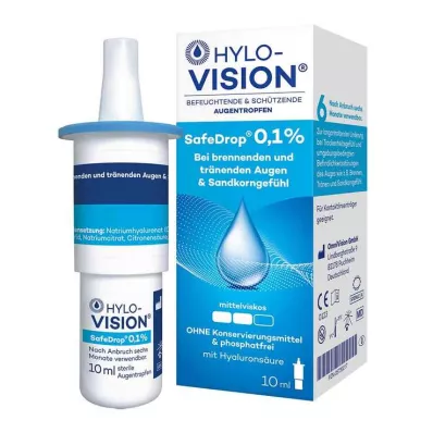 HYLO-VISION SafeDrop 0,1% colírio, 10 ml HYLO-VISION SafeDrop 0,1% colírio, 10 ml