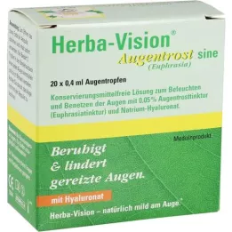 HERBA-VISION Colírio de Eyebright sine, 20X0,4 ml