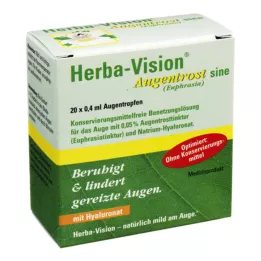 HERBA-VISION Colírio de Eyebright sine, 20X0,4 ml