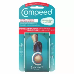 COMPEED Pensos para bolhas debaixo dos pés, 5 unidades