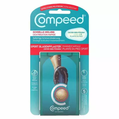 COMPEED Pensos para bolhas debaixo dos pés, 5 unidades