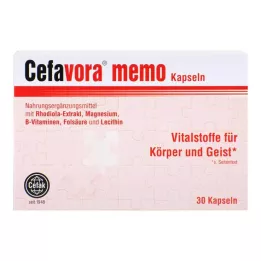 CEFAVORA memo cápsulas moles de gelatina, 30 unid