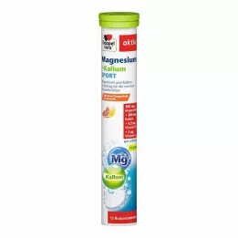 DOPPELHERZ Magnésio+Potássio Sport Effervescent Tablets, 15 Capsules