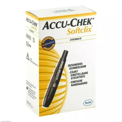 ACCU-CHEK Softclix preto, 1 unidade