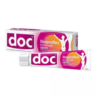 DOC IBUPROFEN Gel analgésico 5%, 100 g DOC IBUPROFEN Gel analgésico 5%, 100 g