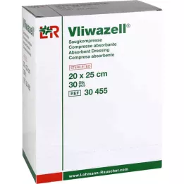 VLIWAZELL Compressas de aspiração estéreis 20x25 cm, 30 unidades