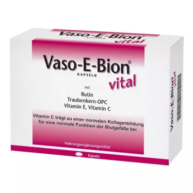VASO-E-BION cápsulas vitais, 100 pcs