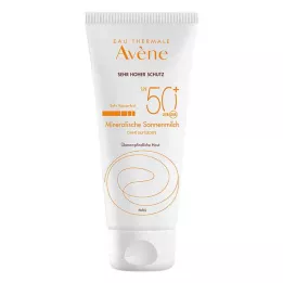 AVENE Leite de sol SPF 50+ mineral, 100 ml