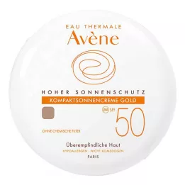 AVENE Creme solar compacto SPF 50 ouro, 10 g