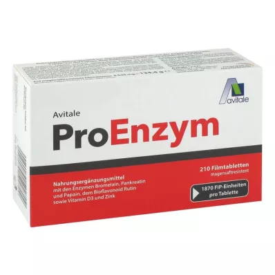 PROENZYM Comprimidos com revestimento entérico, 210 unidades PROENZYM Comprimidos com revestimento entérico, 210 unidades