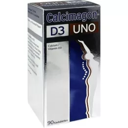CALCIMAGON D3 Uno Comprimidos Mastigáveis, 90 Cápsulas