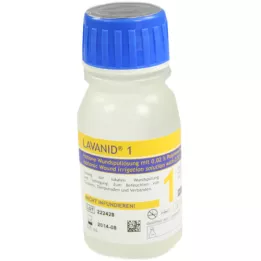 LAVANID 1 solução de irrigação de feridas, 125 ml