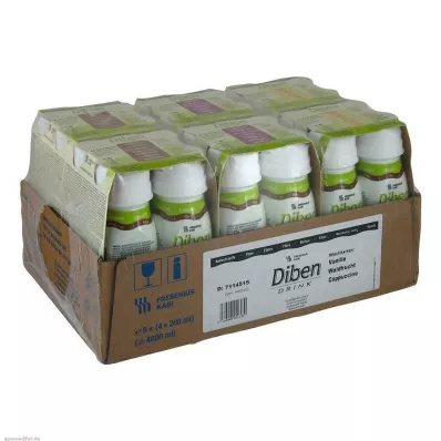 DIBEN DRINK Caixa mista 1,5 kcal/ml, 24X200 ml