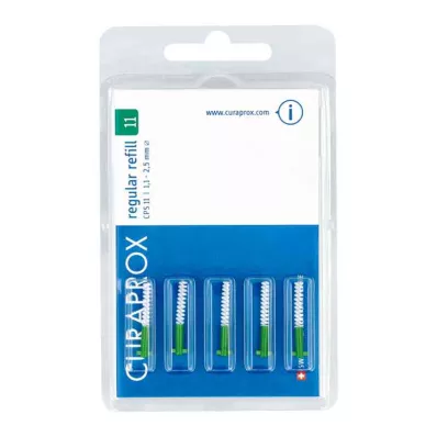 CURAPROX CPS 11 Alargador interdentário 1,1-2,5 mm, 5 unid CURAPROX CPS 11 Alargador interdentário 1,1-2,5 mm, 5 unid