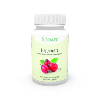 HAGEBUTTEN-KAPSELN Bom para as articulações Floramed, 60 pcs HAGEBUTTEN-KAPSELN Bom para as articulações Floramed, 60 pcs