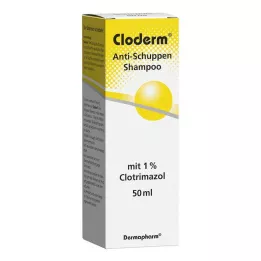 CLODERM Champô anti-caspa, 50 ml
