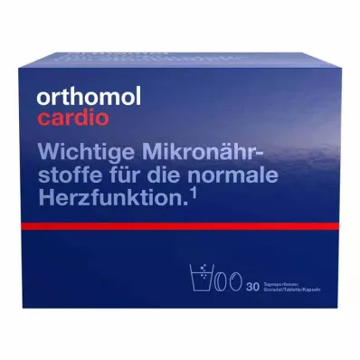ORTHOMOL Embalagem combinada de grânulos/cápsulas/comprimidos Cardio, 1 unidade