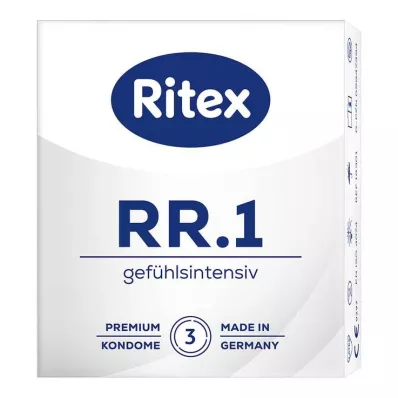 RITEX RR.1 preservativos, 3 unidades RITEX RR.1 preservativos, 3 unidades