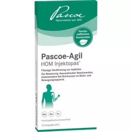 PASCOE-Agil HOM Ampolas de Injektopas, 10X2 ml