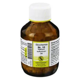 BIOCHEMIE 10 Natrium sulfuricum D 6 comprimidos, 400 unid