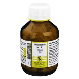 BIOCHEMIE 11 Silicea D 6 Comprimidos, 400 Cápsulas