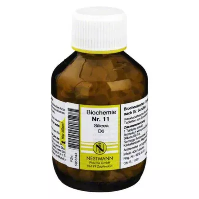 BIOCHEMIE 11 Silicea D 6 Comprimidos, 400 Cápsulas