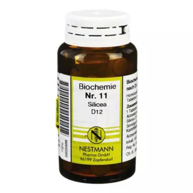 BIOCHEMIE 11 Silicea D 12 Comprimidos, 100 Cápsulas