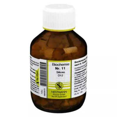 BIOCHEMIE 11 Silicea D 12 Comprimidos, 400 Cápsulas