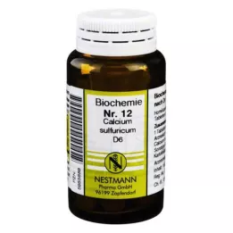 BIOCHEMIE 12 Calcium sulfuricum D 6 comprimidos, 100 unid
