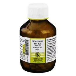 BIOCHEMIE 12 Calcium sulfuricum D 12 Comprimidos, 400 Cápsulas