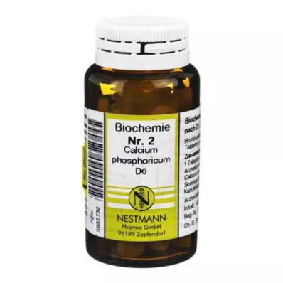 BIOCHEMIE 2 Calcium phosphoricum D 6 comprimidos, 100 unid