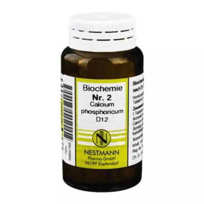 BIOCHEMIE 2 Calcium phosphoricum D 12 comprimidos, 100 unid