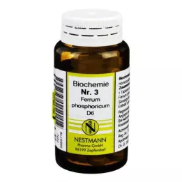 BIOCHEMIE 3 Ferrum phosphoricum D 6 comprimidos, 100 unid