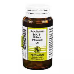 BIOCHEMIE 4 Clorato de potássio D 6 comprimidos, 100 unid