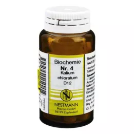BIOCHEMIE 4 Clorato de potássio D 12 comprimidos, 100 unid