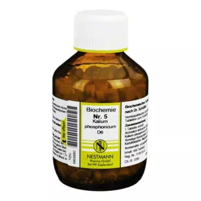 BIOCHEMIE 5 Potassium phosphoricum D 6 Tablets, 400 Capsules BIOCHEMIE 5 Potassium phosphoricum D 6 Tablets, 400 Capsules
