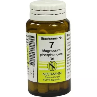 BIOCHEMIE 7 Magnesium phosphoricum D 6 comprimidos, 100 unid