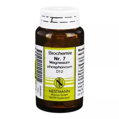 BIOCHEMIE 7 Magnesium phosphoricum D 12 comprimidos, 100 unid