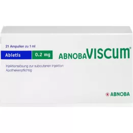 ABNOBAVISCUM Ampolas de Abietis 0,2 mg, 21 unid