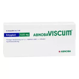 ABNOBAVISCUM Ampolas de 0,02 mg de Amygdali, 8 unid