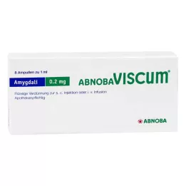 ABNOBAVISCUM Ampolas de 0,2 mg de Amygdali, 8 unid