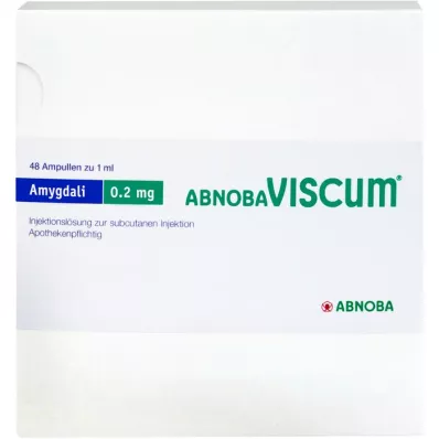 ABNOBAVISCUM Ampolas de 0,2 mg de Amygdali, 48 unidades
