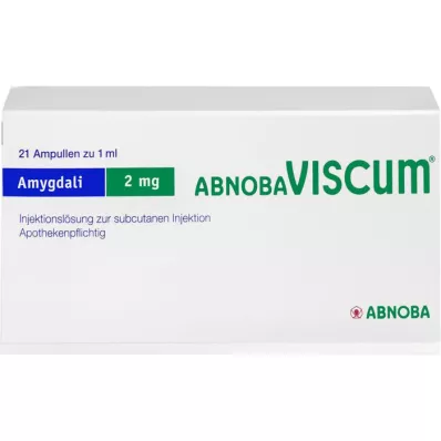 ABNOBAVISCUM Ampolas de 2 mg de Amygdali, 21 unid
