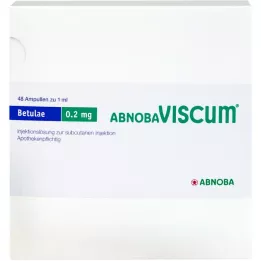 ABNOBAVISCUM Ampolas de Betulae 0,2 mg, 48 unidades