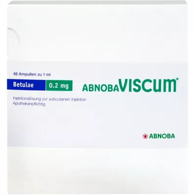 ABNOBAVISCUM Ampolas de Betulae 0,2 mg, 48 unidades