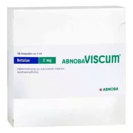 ABNOBAVISCUM Ampolas de Betulae 2 mg, 48 unidades
