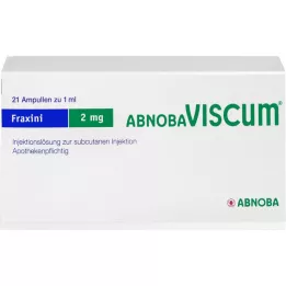 ABNOBAVISCUM Fraxini 2 mg ampolas, 21 unid
