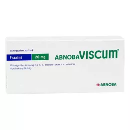 ABNOBAVISCUM Fraxini 20 mg ampolas, 8 unid