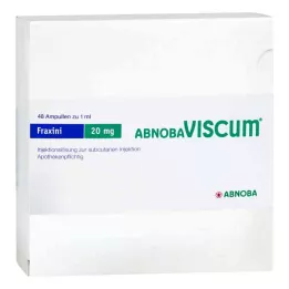 ABNOBAVISCUM Fraxini 20 mg ampolas, 48 pcs